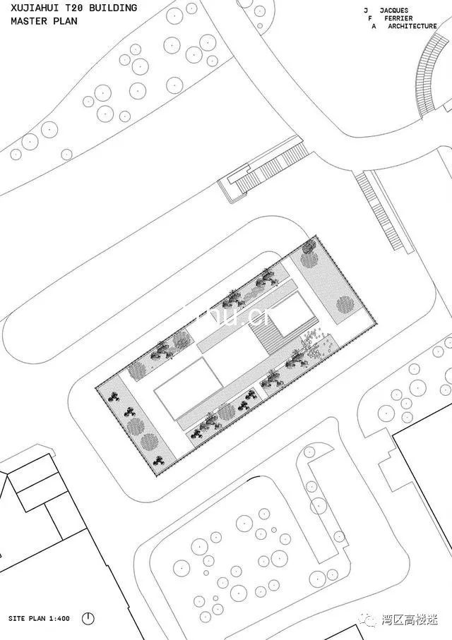 上海徐家汇T20大厦，繁忙十字路口上空的“城市绿洲”