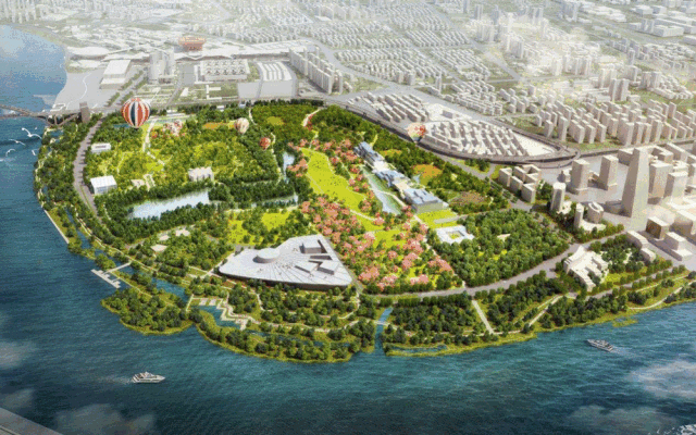 上海SK大厦——摩天地标之姿，屹立浦江东岸