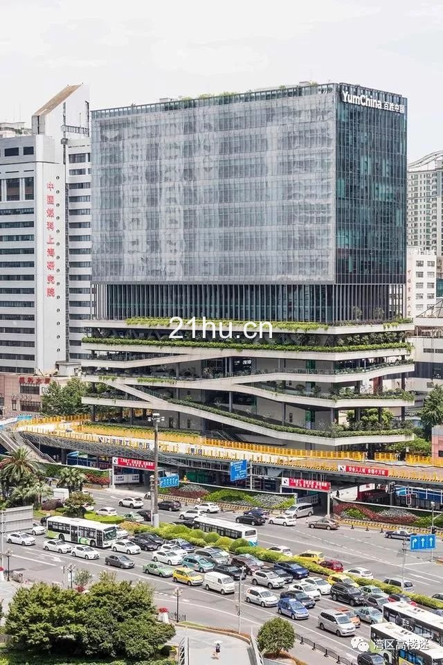 上海徐家汇T20大厦，繁忙十字路口上空的“城市绿洲”