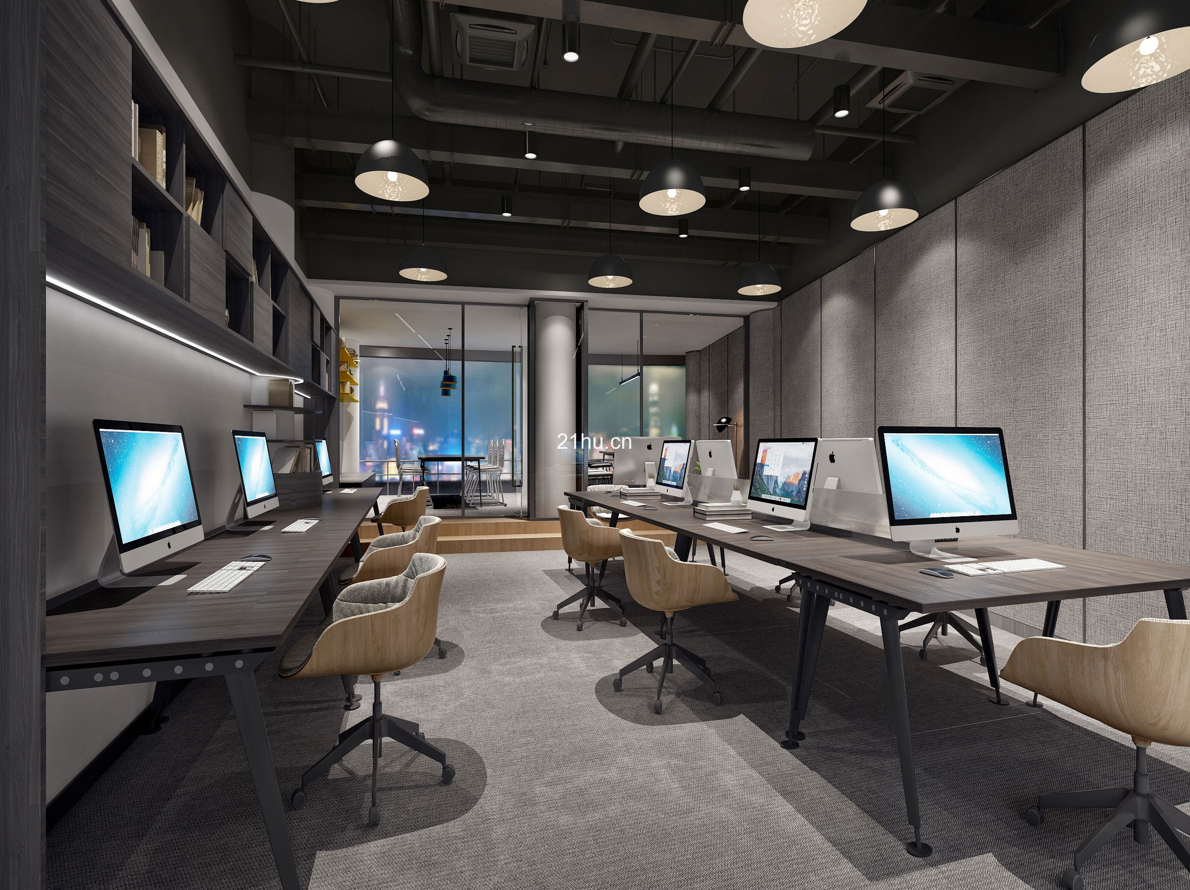 正大广场eatnwork联合办公实景图