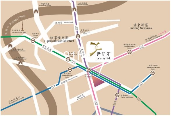 世纪汇广场办公招商(地铁2/4/6/9号线世纪大道站)