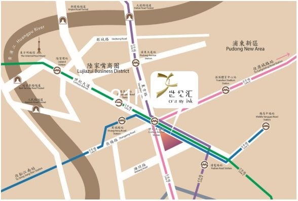 世纪汇广场办公招商(地铁2/4/6/9号线世纪大道站)