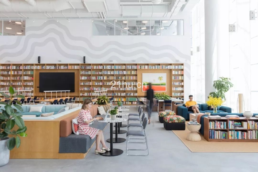 这一次，我们将一整棵树种进了这个“公园里”的办公空间