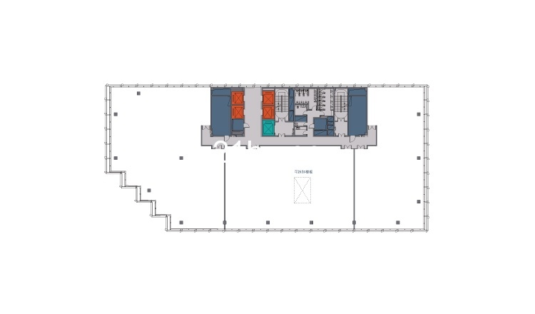 陆家嘴滨江中心房型图