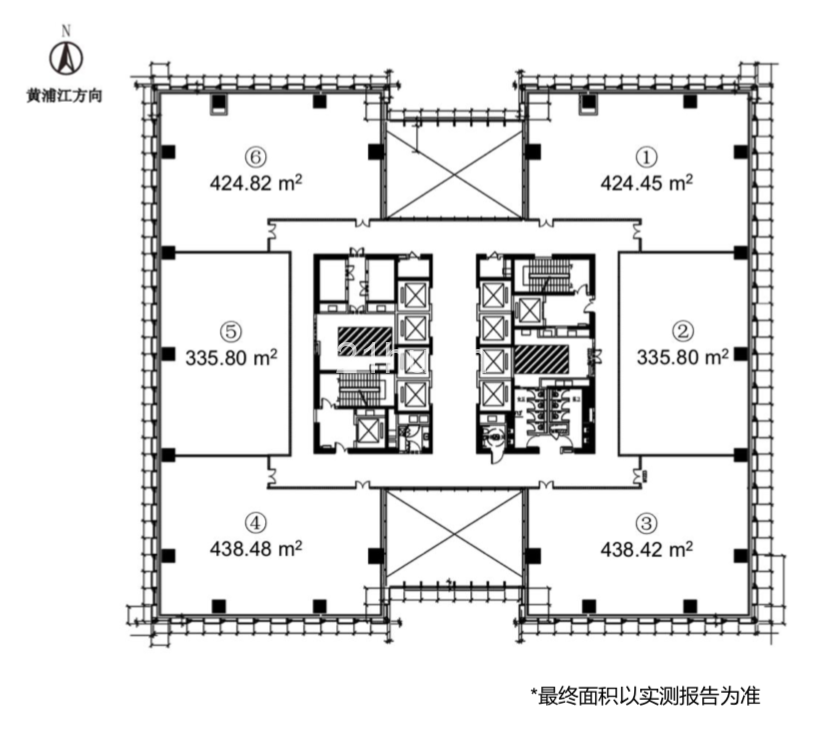瑞明大厦房型图